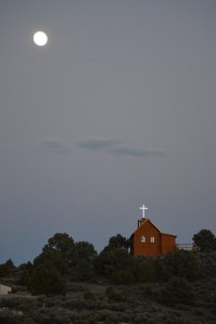 The church in Belmont, Nevada. September 2013.